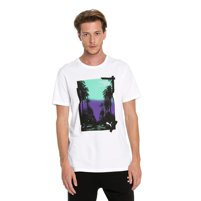 Graphic Palms Photo Tee foto 3